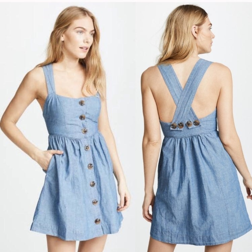 Free people Carolina mini dress!